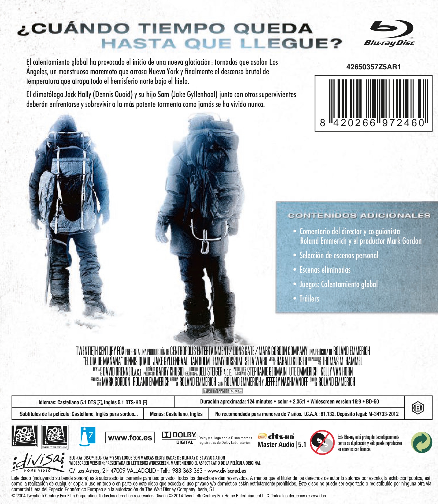 El día de mañana (Blu-Ray) 2