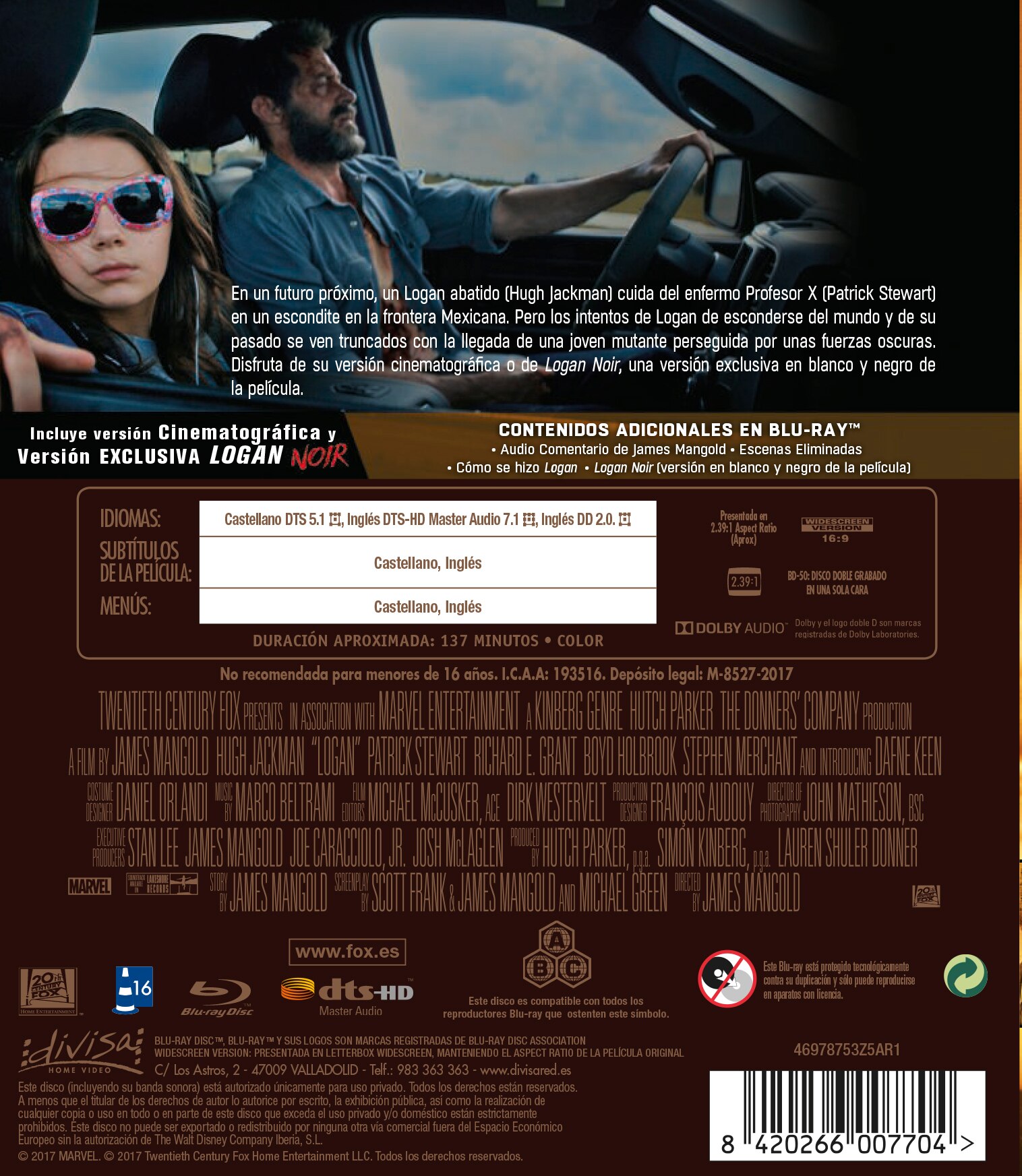 Logan (Blu-Ray) 2