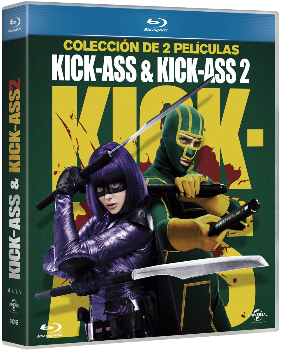 Imagen 0 de Pack Kick-ass: 1 + 2 (Blu-Ray)
