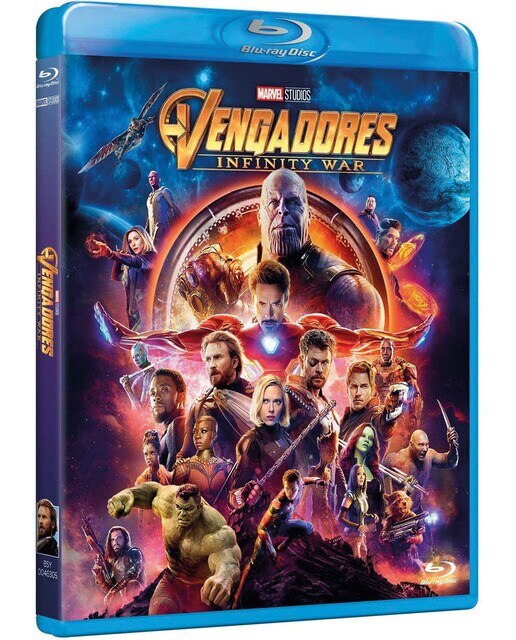 Imagen 0 de Vengadores: Infinity War (Blu-Ray)