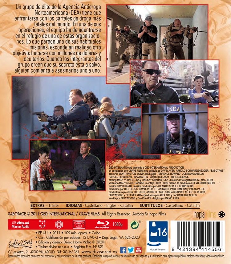 Sabotage (Blu-Ray) 2