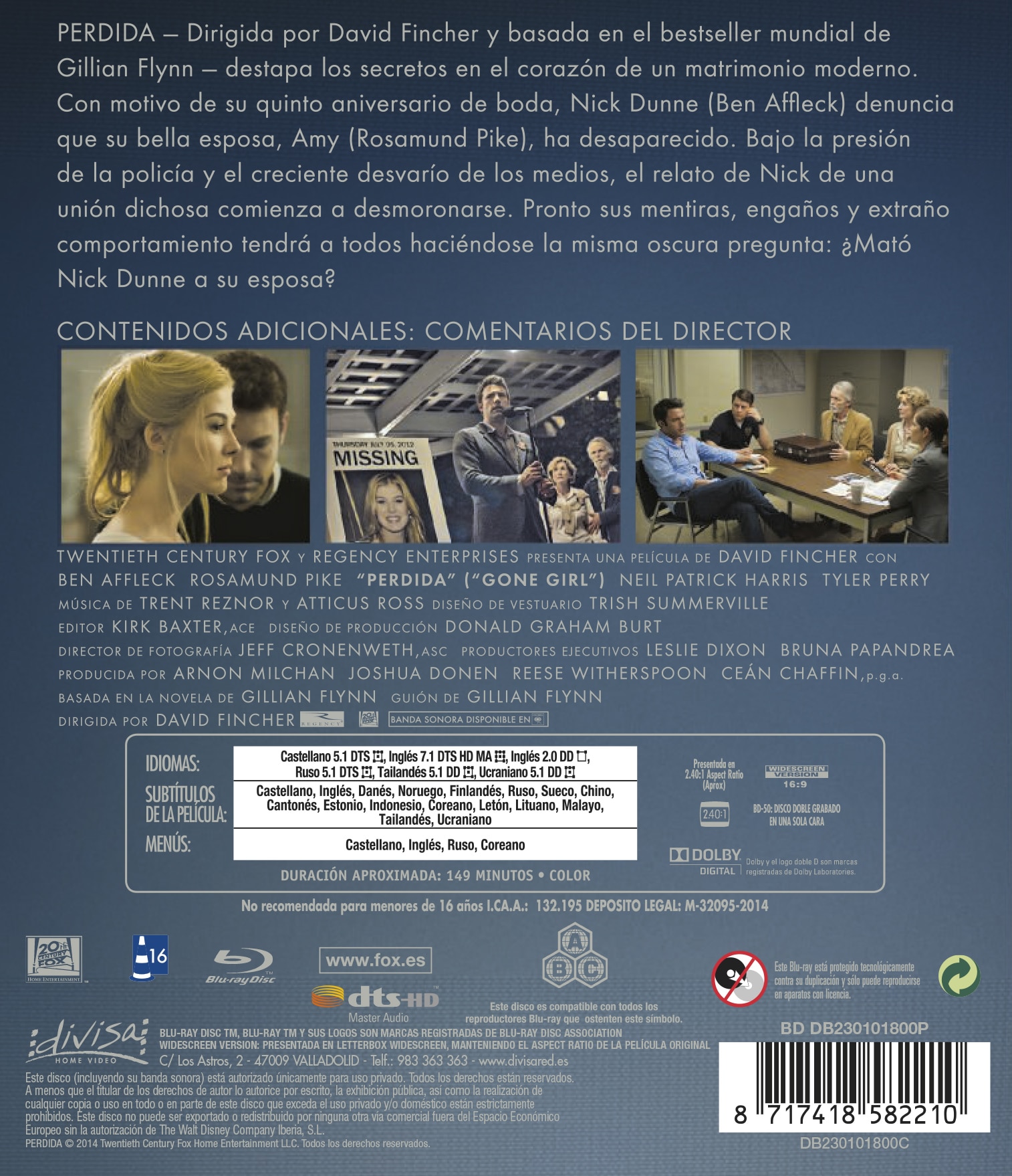 Perdida (Blu-Ray) 2