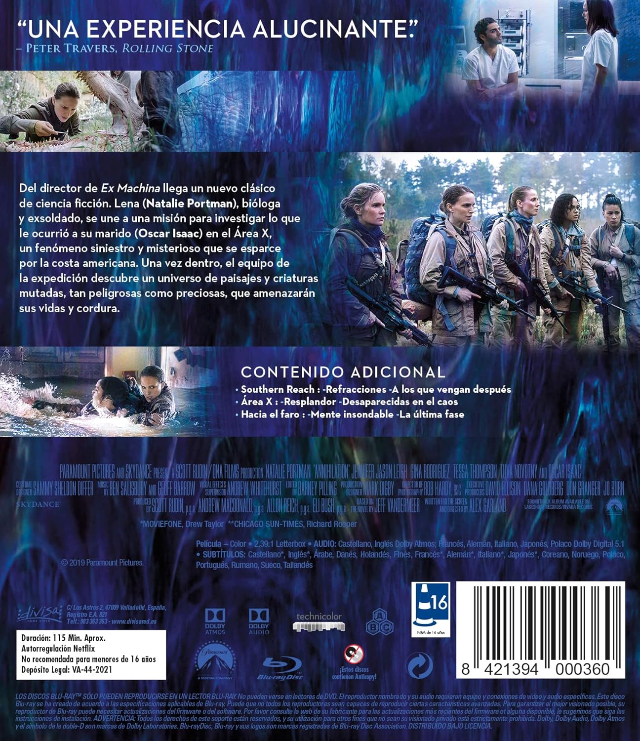 Aniquilación (Blu-Ray) 2