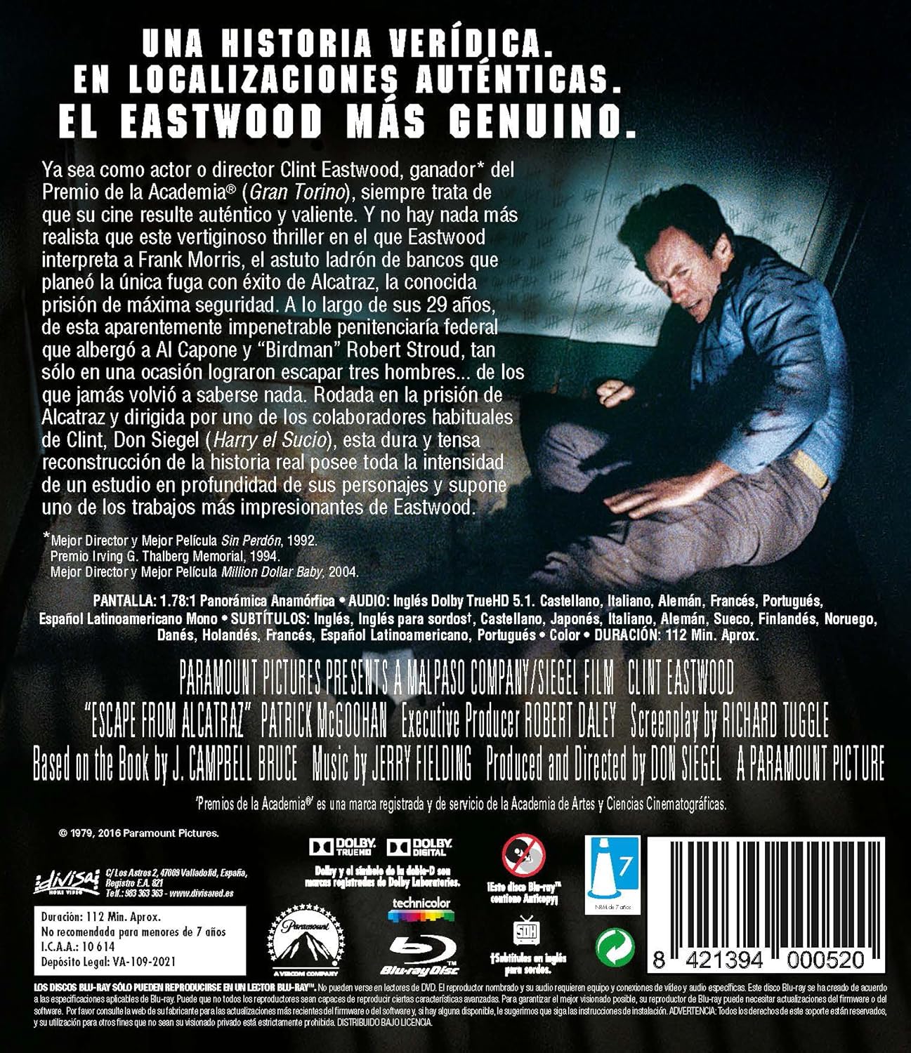 La Fuga de Alcatraz (Blu-Ray) 2