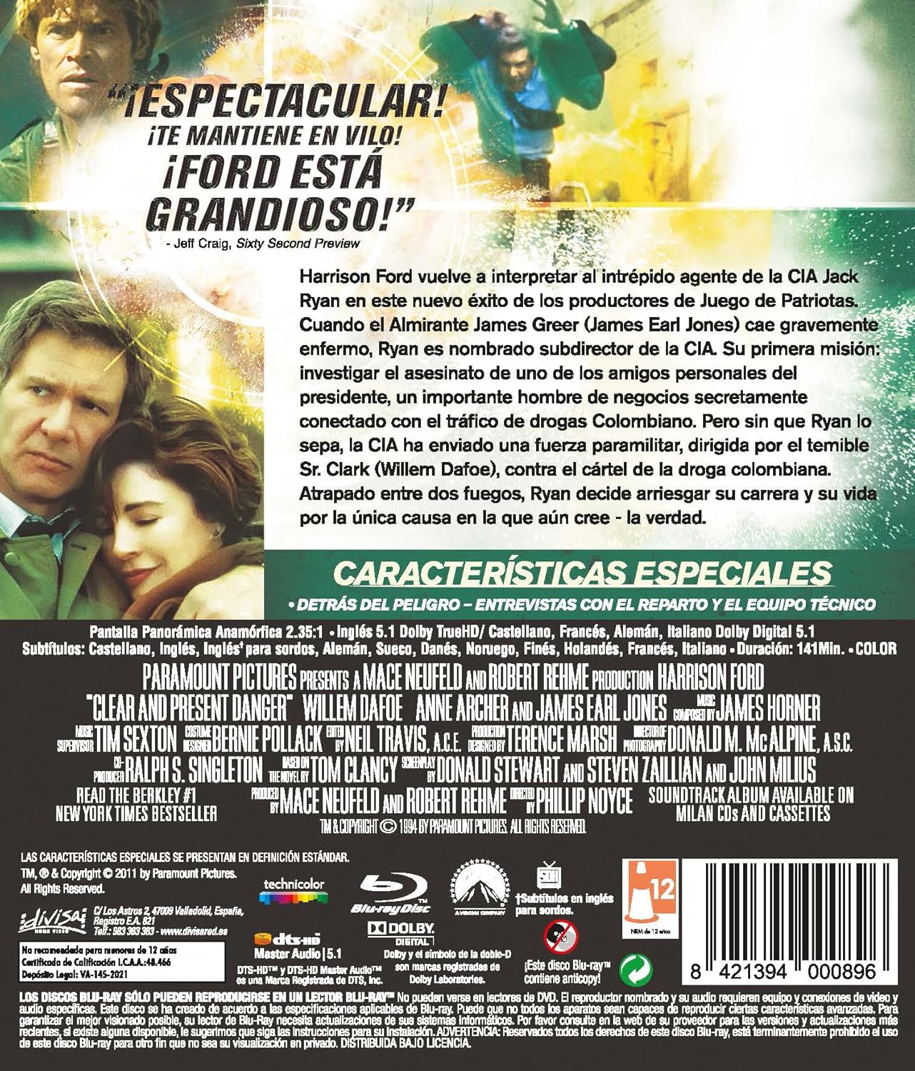 Peligro Inminente (Blu-Ray) 2