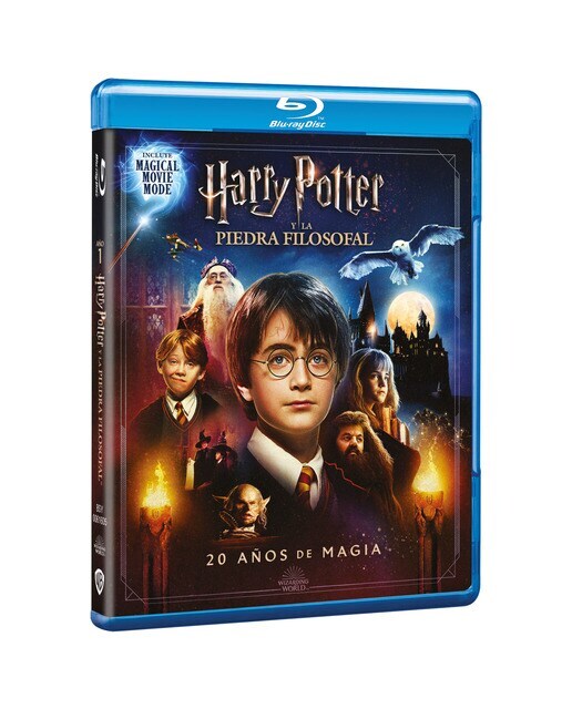 Harry Potter y La Piedra Filosofal + Magical Movie Mode (Blu-Ray)