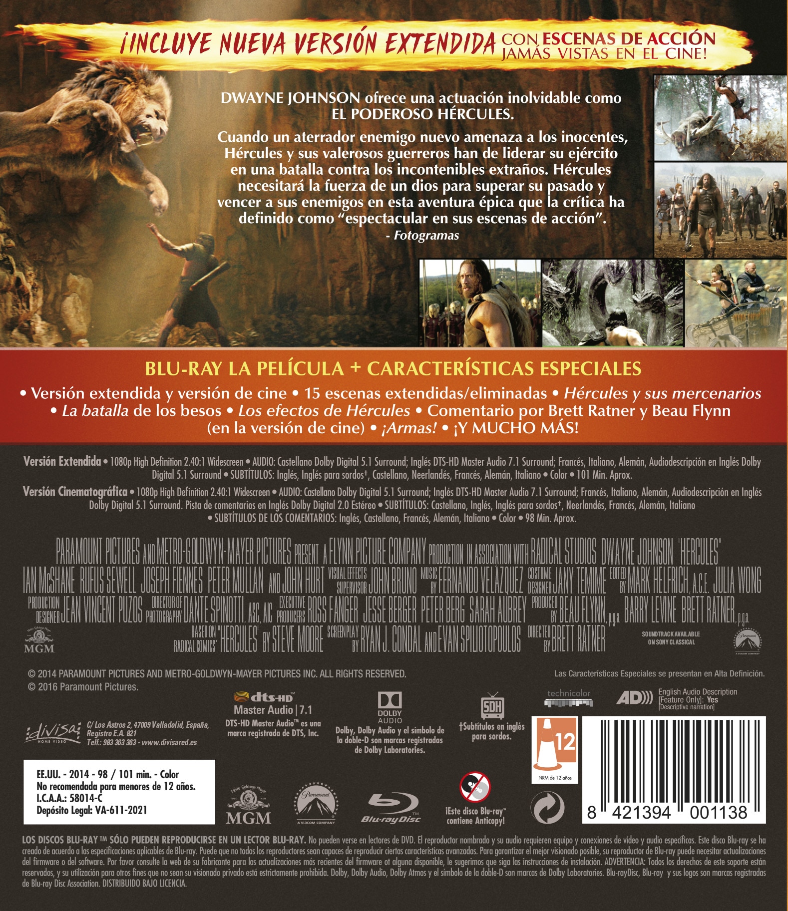 Imagen 2 de Hércules (2014) (Blu-Ray)