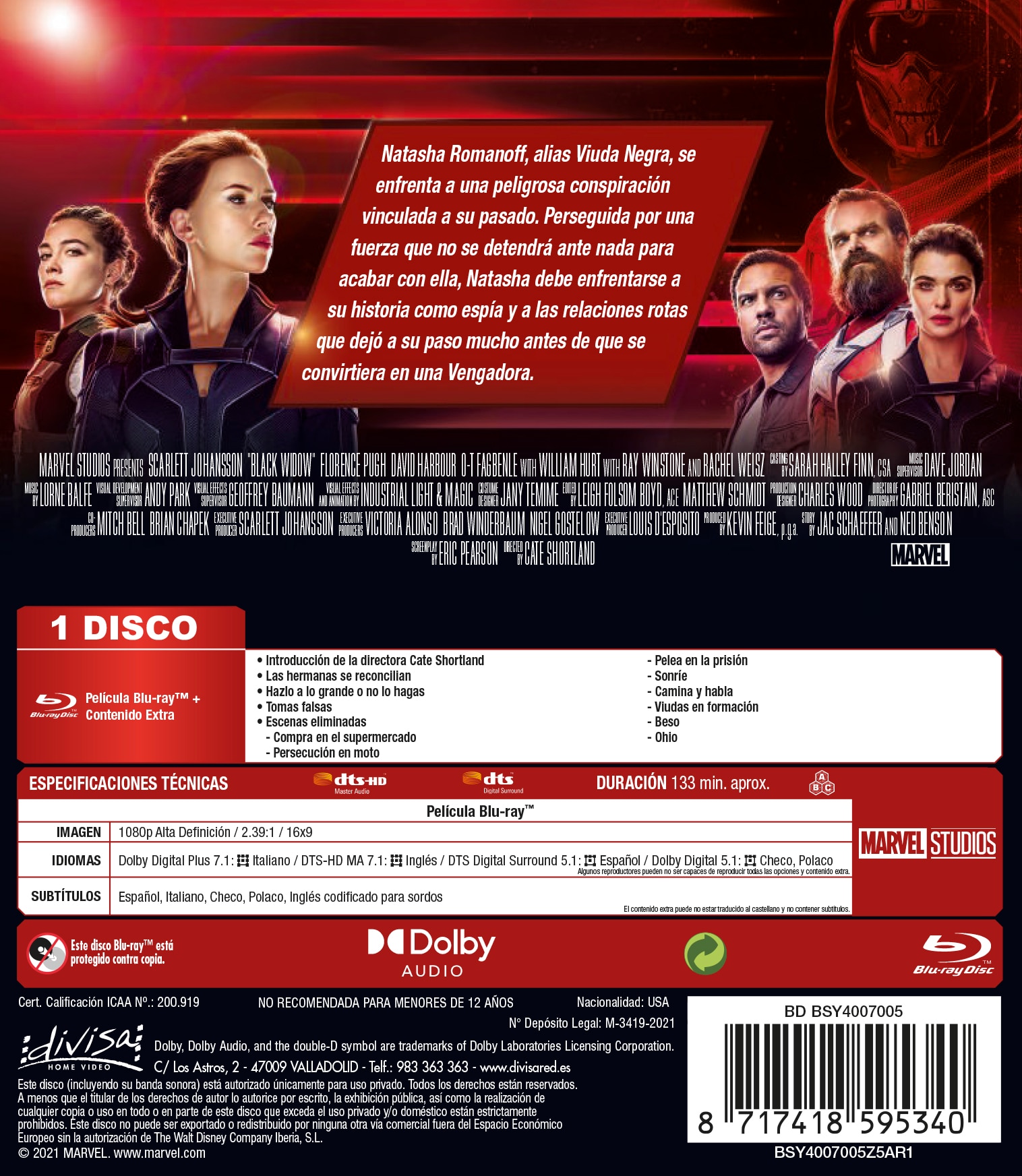 Viuda Negra (Blu-Ray) 2