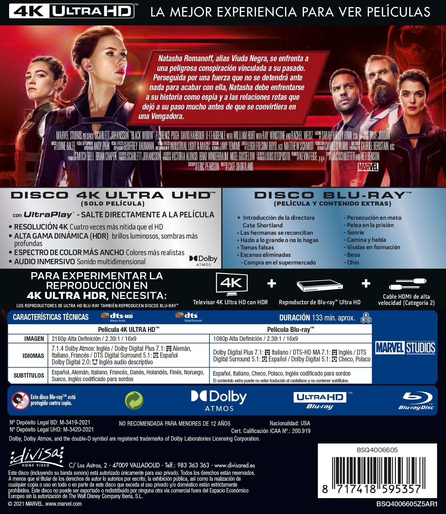 Viuda Negra (4K Ultra HD + Blu-Ray) 2