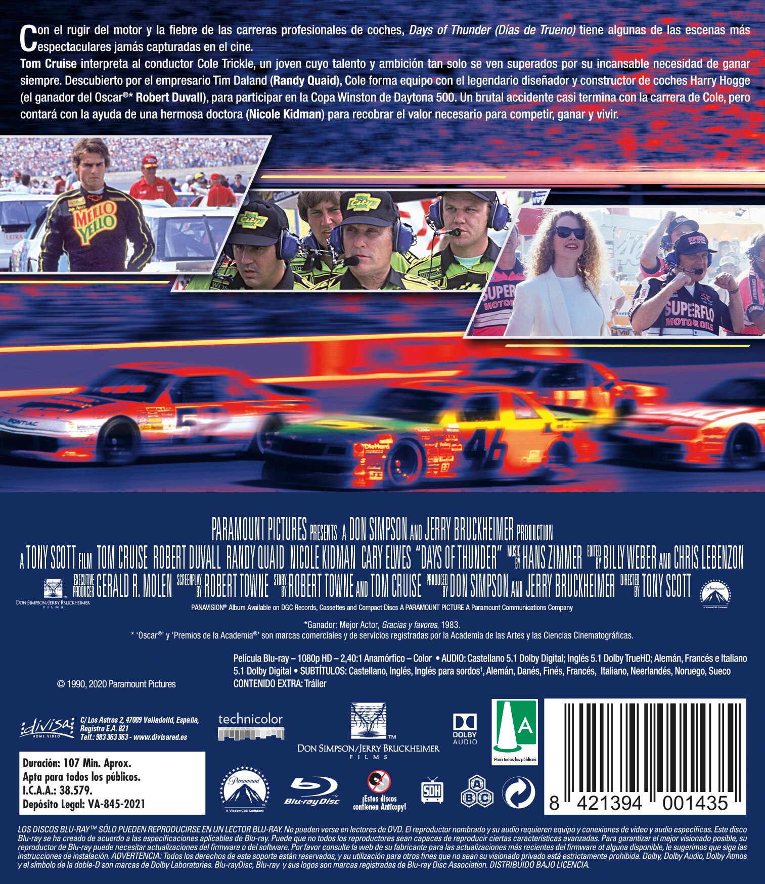 Días de Trueno (Blu-Ray) 2