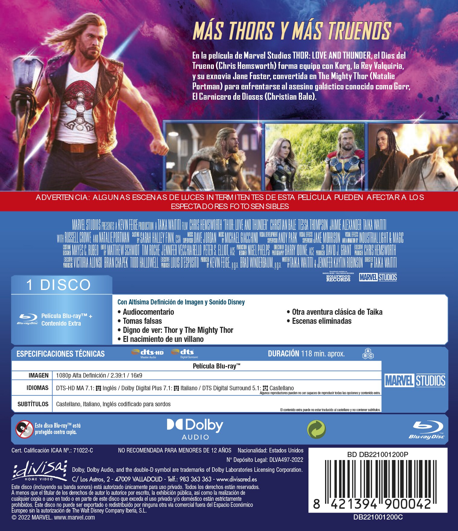 Thor: Love and thunder (Blu-Ray) 2