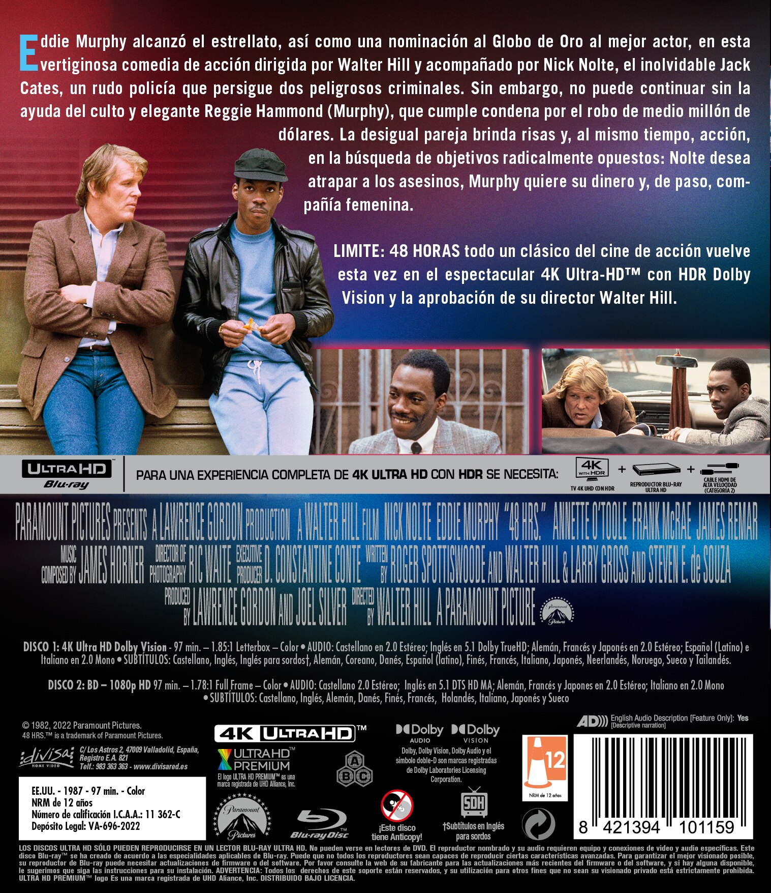 Límite 48 horas (4K Ultra HD + Blu-Ray) 2