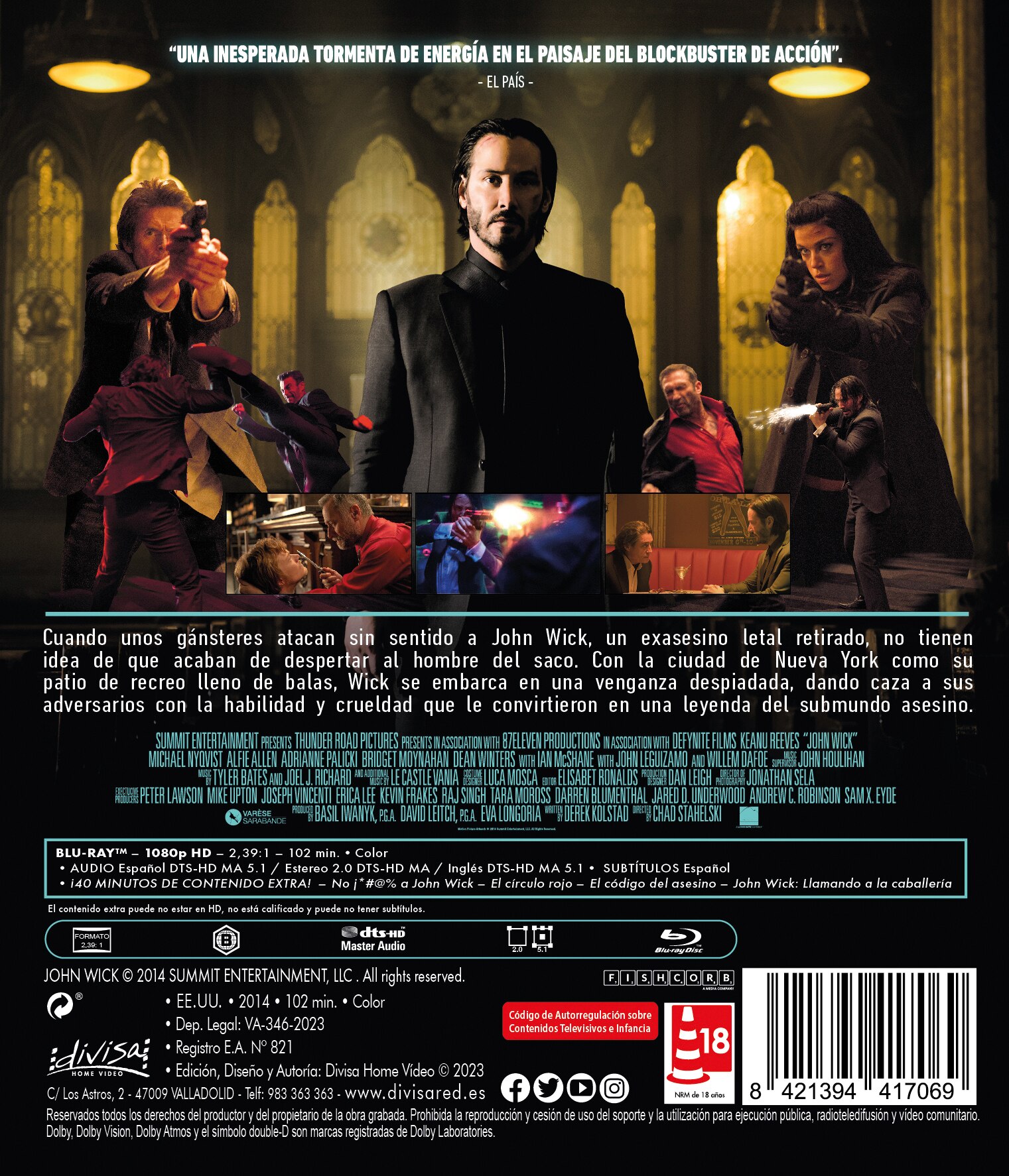 John Wick (Otro día para matar) (Blu-Ray) 2