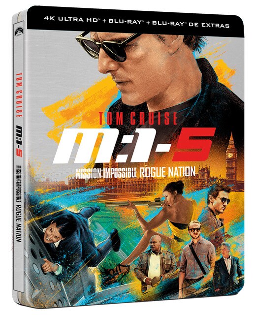 Imagen 0 de Misión imposible 5: Nación secreta (Edición Metálica) (4K Ultra HD + Blu-Ray)