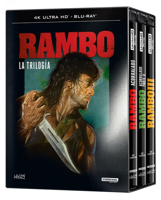 Rambo: La trilogía (4K Ultra HD + Blu-Ray).