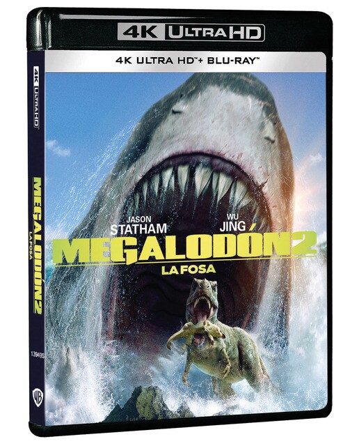 Megalodón 2: La fosa (4K Ultra HD + Blu-Ray).