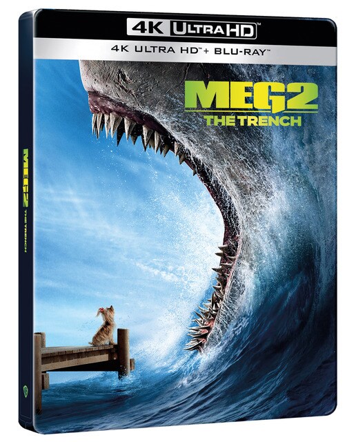 Megalodón 2: La fosa (Edición Metálica) (4K Ultra HD + Blu-Ray).