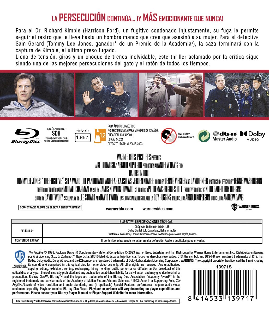 El fugitivo (Blu-Ray) 2