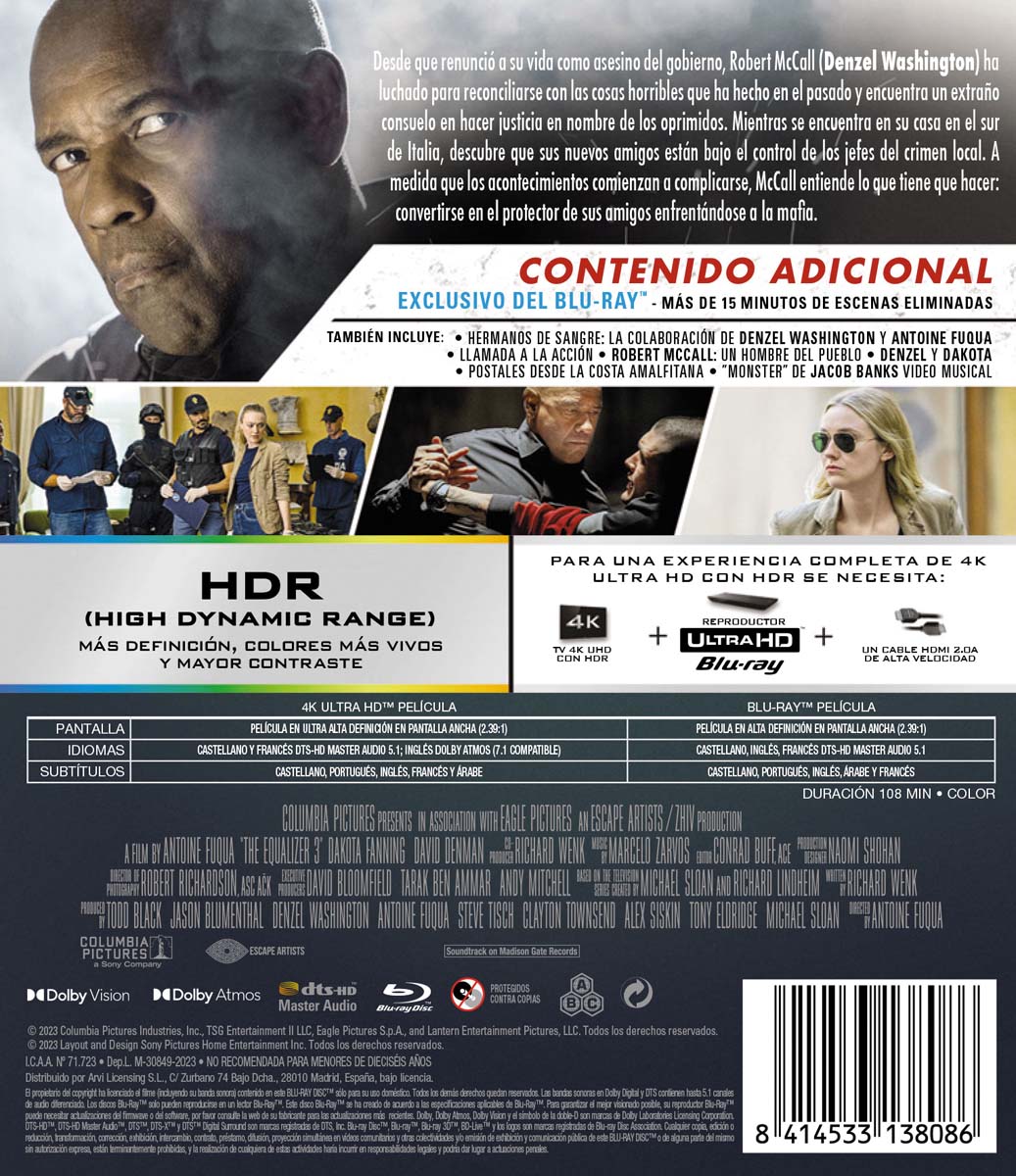 The Equalizer 3 (4K Ultra HD + Blu-Ray) 2