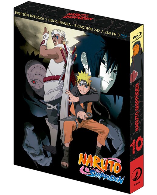Naruto Shippuden Box10 242 A 267 (26 Episodios) (Blu-Ray) 1