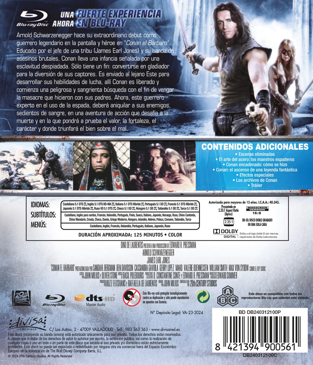 Conan, el bárbaro (Blu-Ray) 2