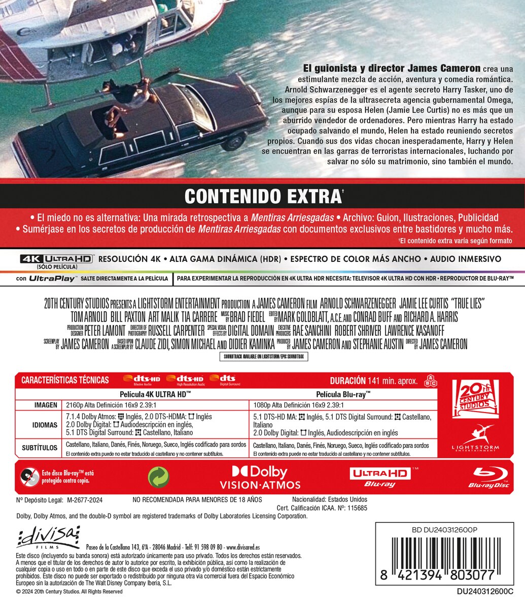 Mentiras arriesgadas (4K Ultra HD + Blu-Ray) 2