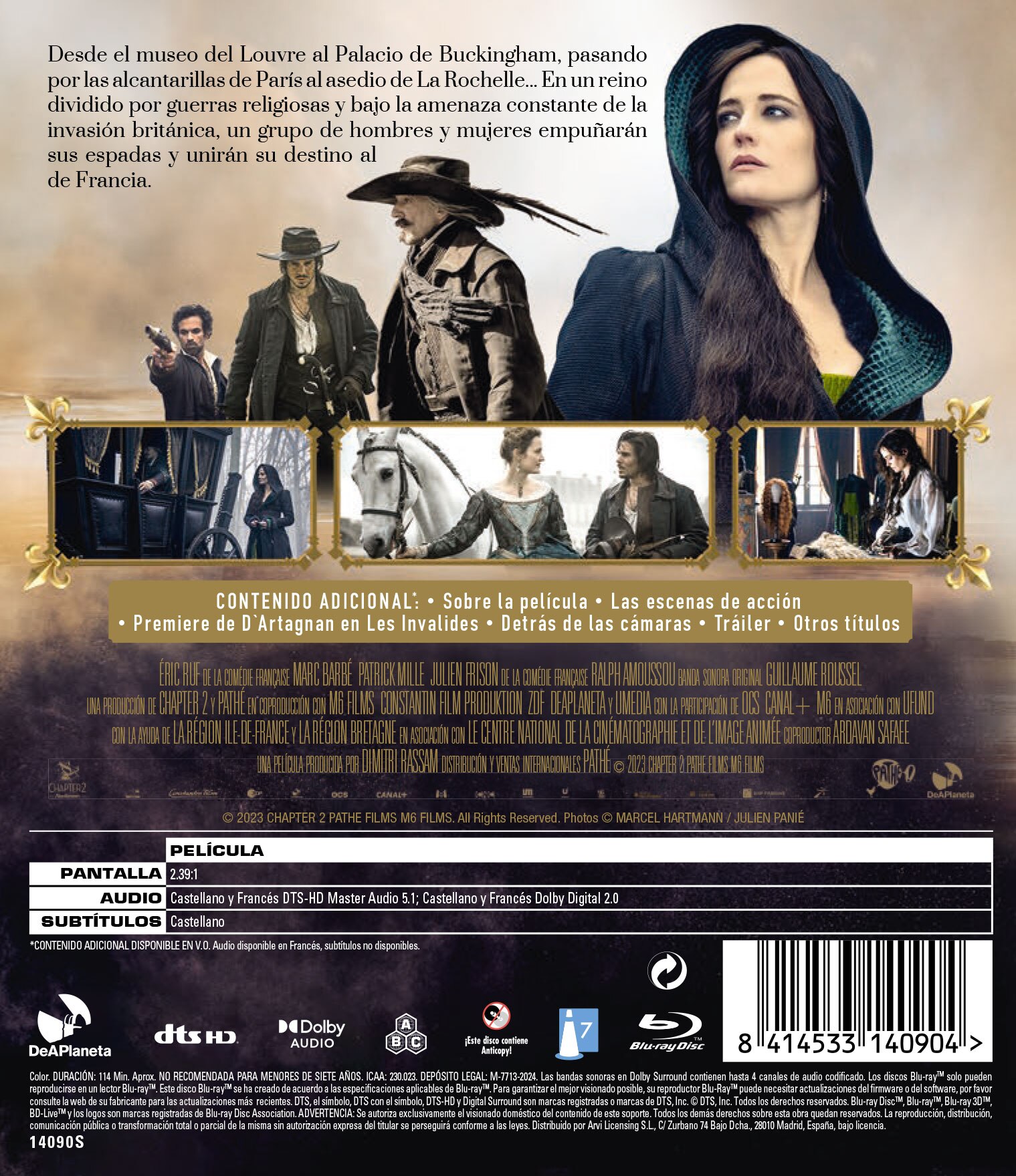 Los tres mosqueteros: Milady (Blu-Ray) 2