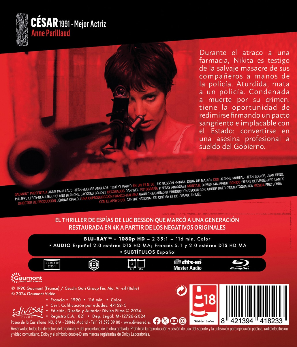 Nikita, dura de matar (Blu-Ray) 2