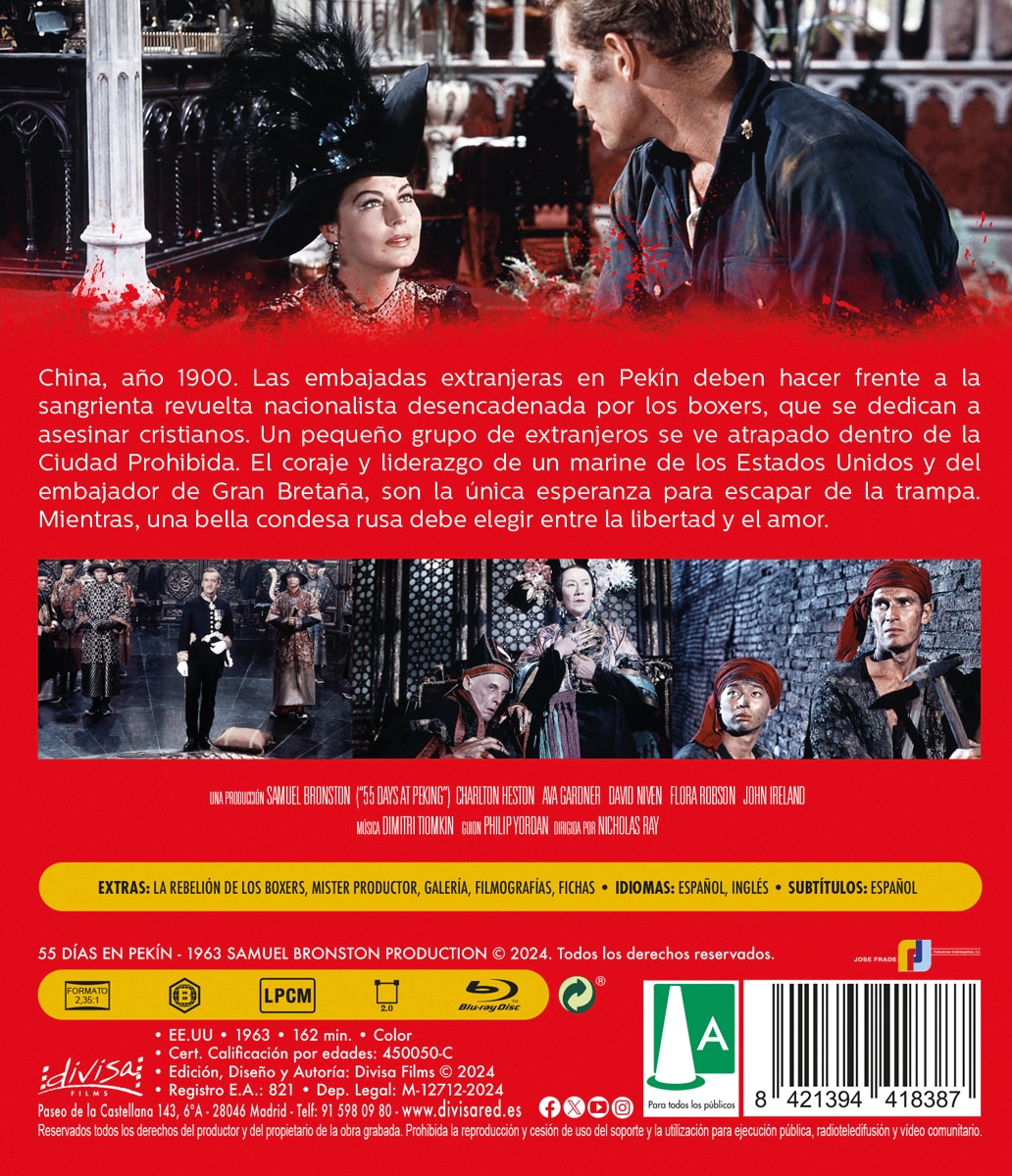 55 días en Pekín (Blu-Ray) 2