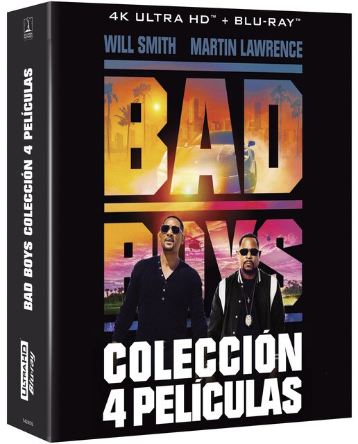 Pack Bad Boys 1-4 (4K Ultra HD + Blu-Ray).