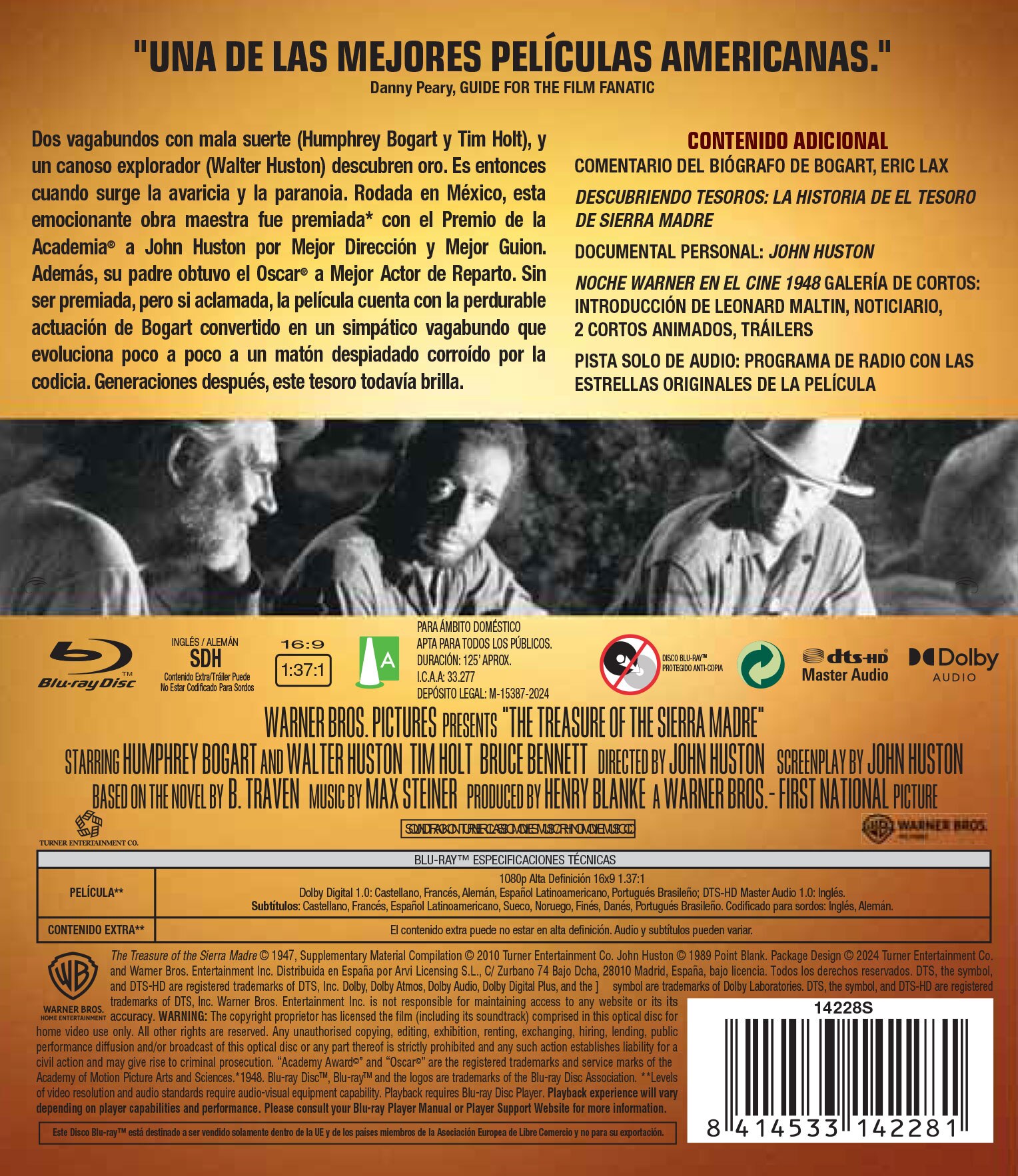 El tesoro de Sierra Madre (Blu-Ray) 2