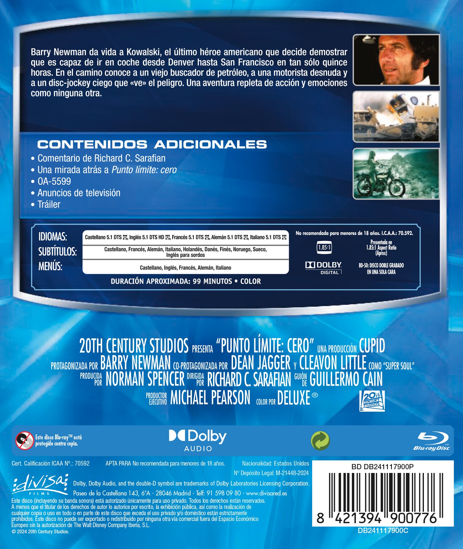 Punto límite: Cero (Blu-Ray) 2