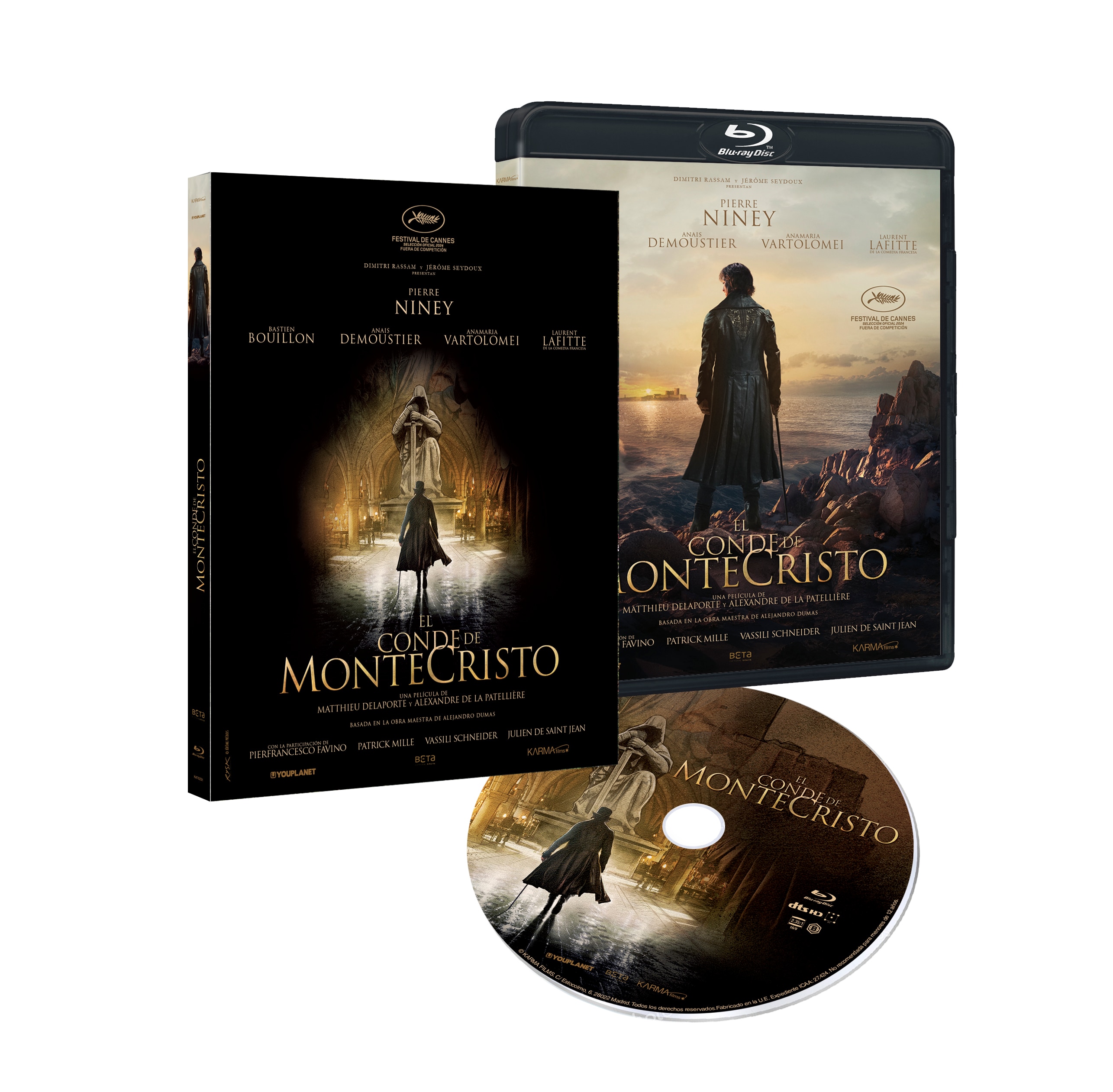 El conde de Montecristo (Blu-Ray).