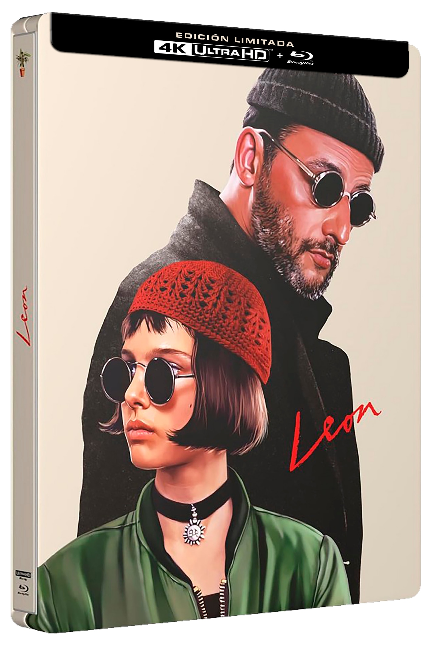 El profesional (Léon) (Edición Metálica) (4K Ultra HD + Blu-Ray).