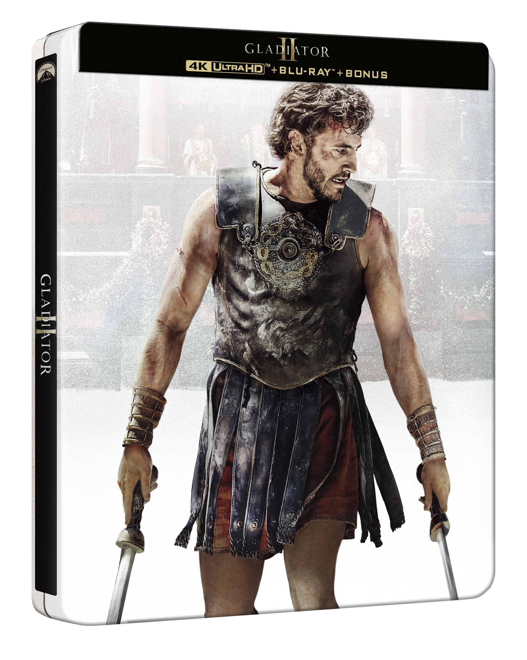 Imagen 0 de Gladiator II (Edición Metálica Coleccionista 1) (4K Ultra HD + Blu-Ray)