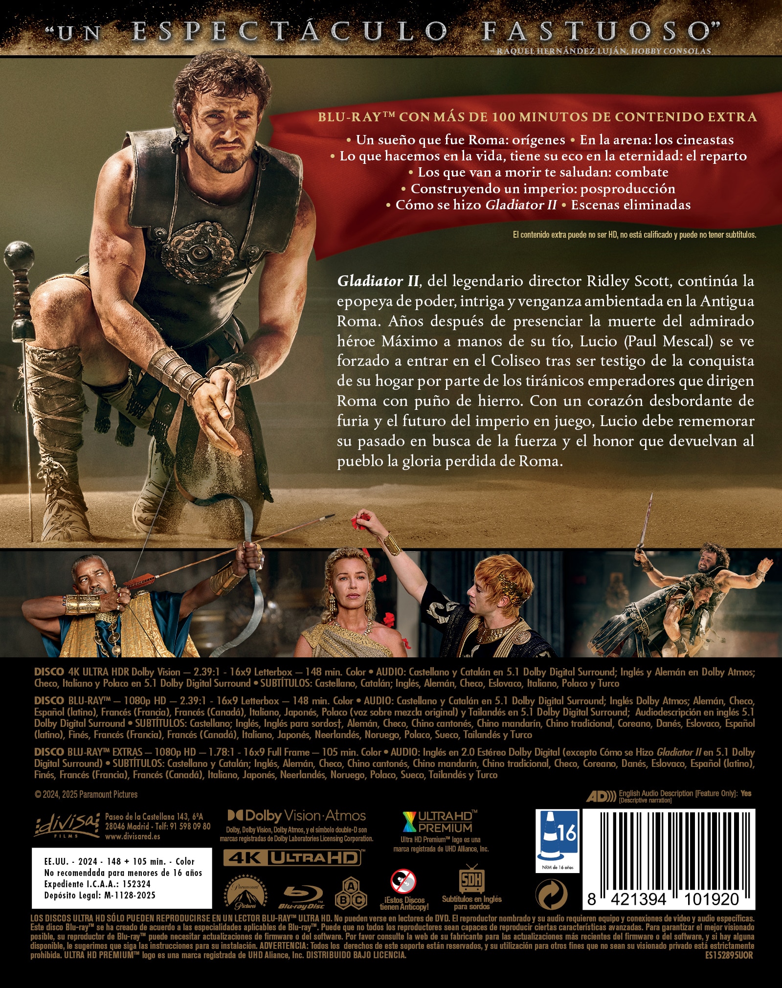 Gladiator II (4K Ultra HD + Blu-Ray) 3