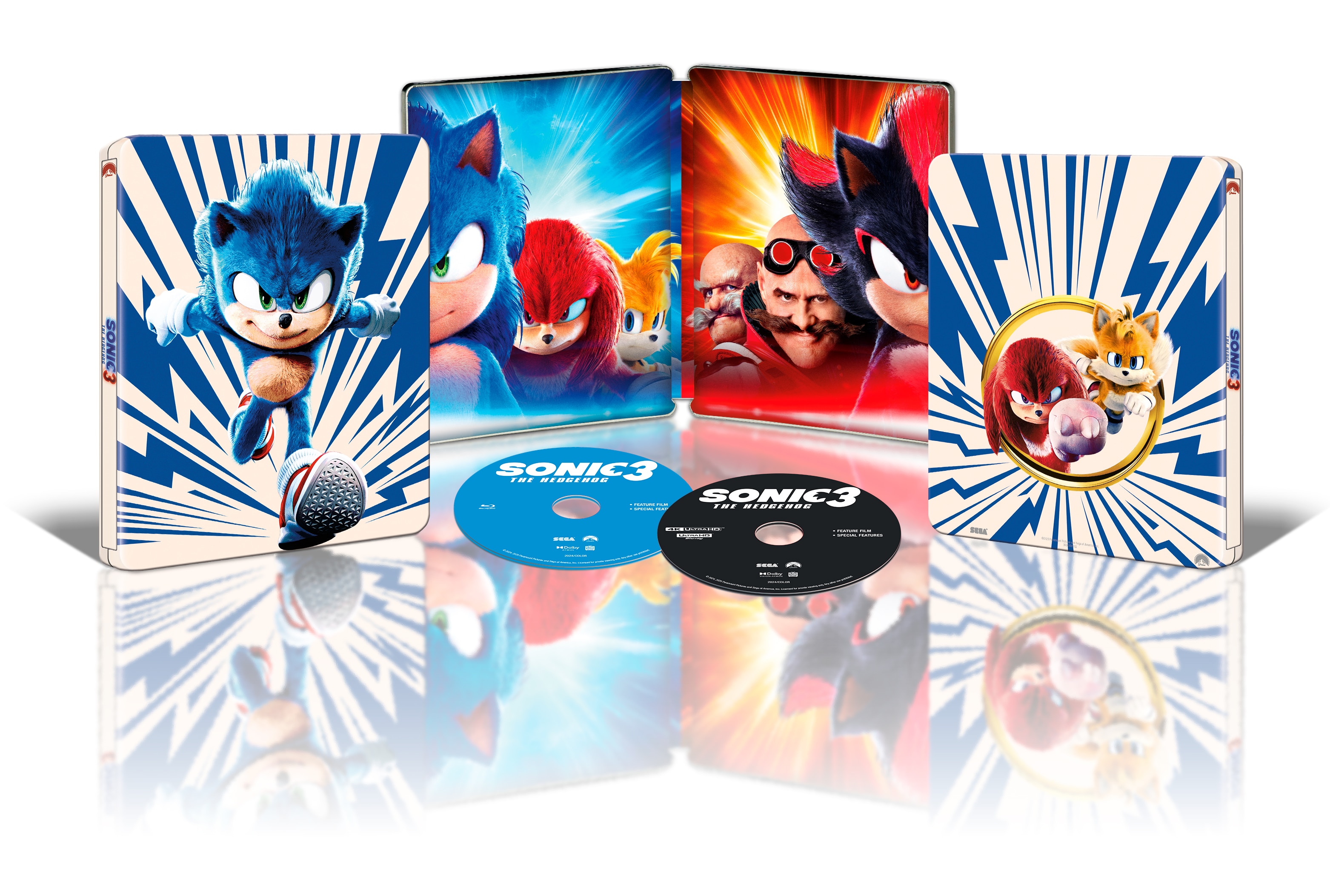 Sonic 3: La película (Edición Metálica Sonic) (4K Ultra HD + Blu-Ray) 2