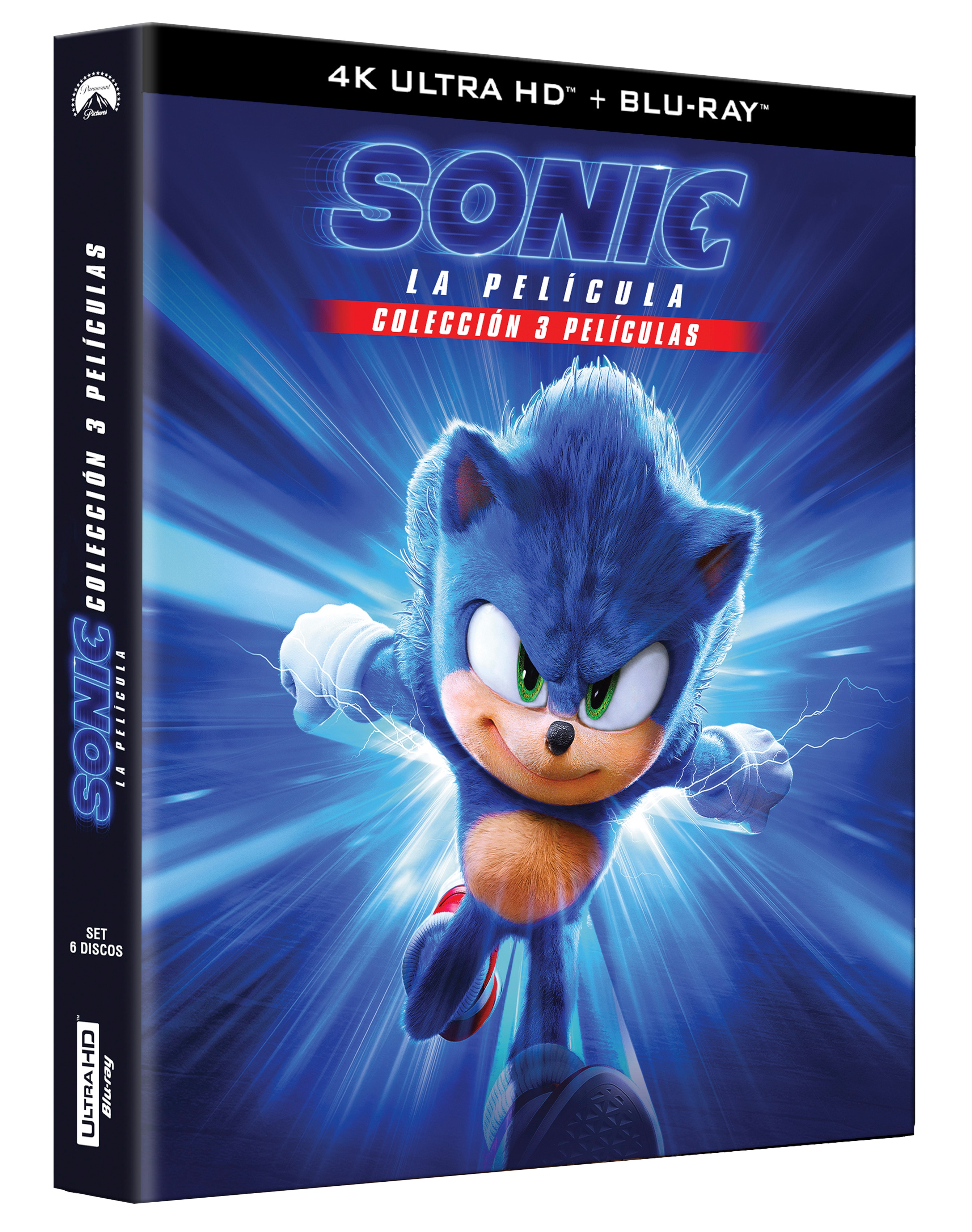 Imagen 0 de Sonic: Colección 3 películas (4K Ultra HD + Blu-Ray)