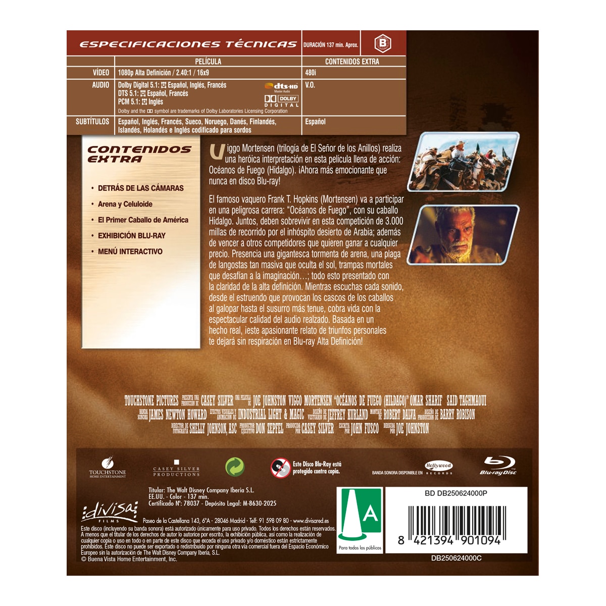 Océanos de fuego (Blu-Ray) 2