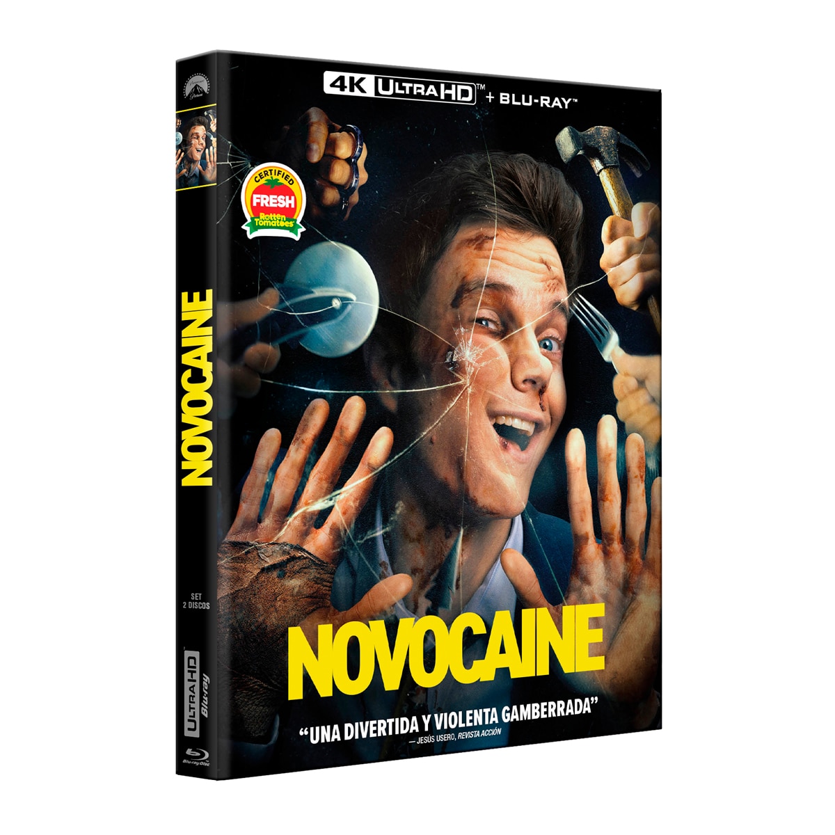 Novocaine (4K Ultra HD + Blu-Ray).