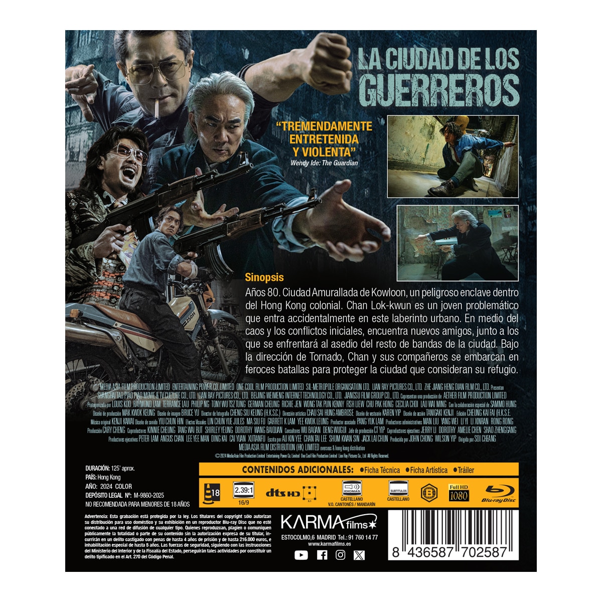 La ciudad de los guerreros (Blu-Ray) 3