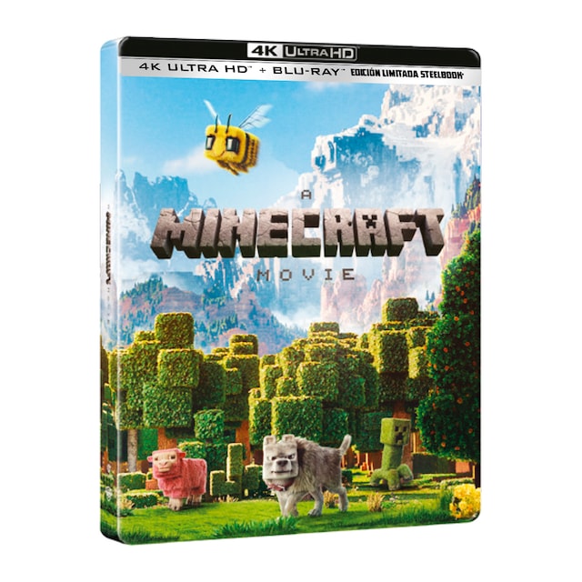 Imagen 0 de Una película de Minecraft (Edición Metálica Día) (4K Ultra HD + Blu-Ray)