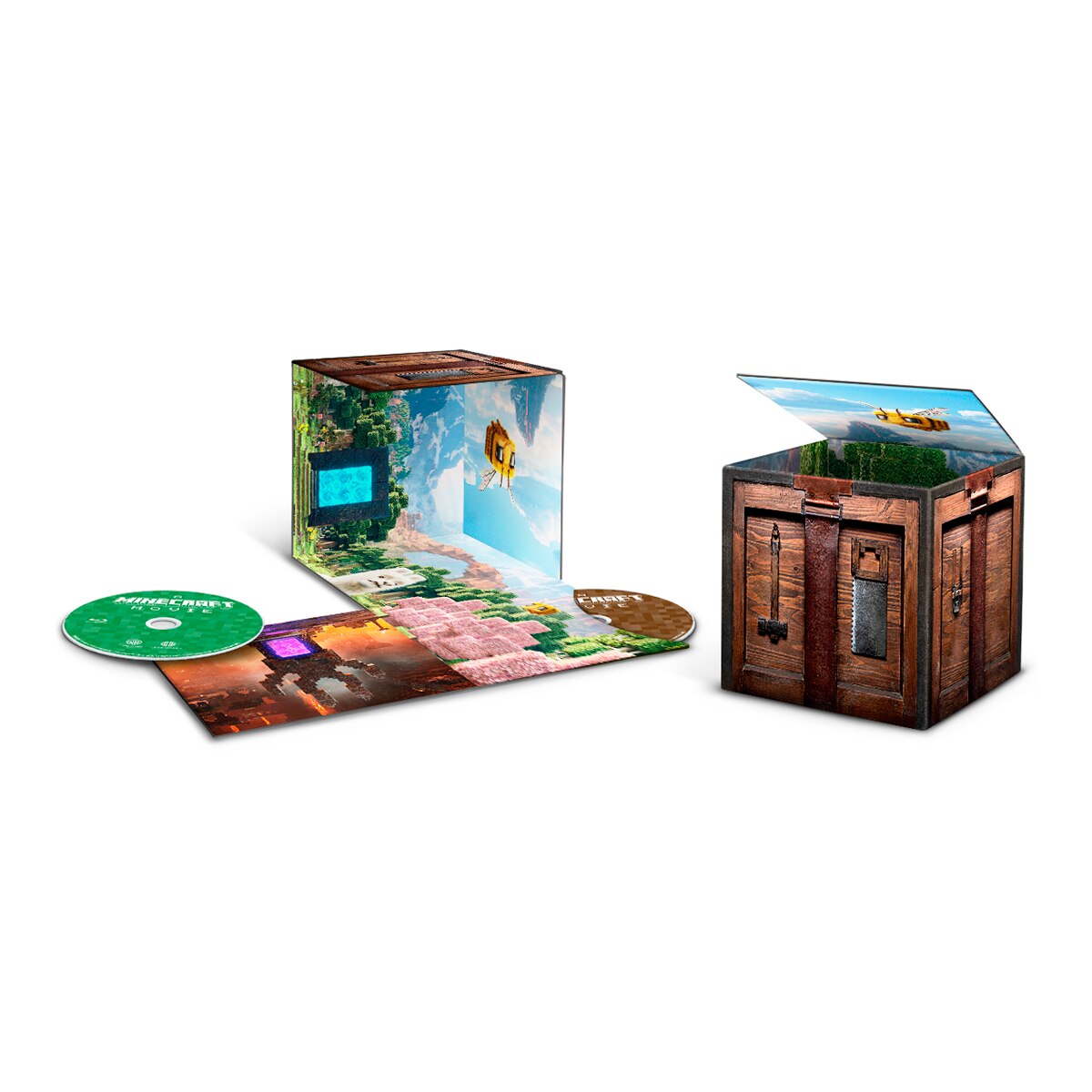 Una película de Minecraft (Edición Metálica Cubo) (4K Ultra HD + Blu-Ray) 3