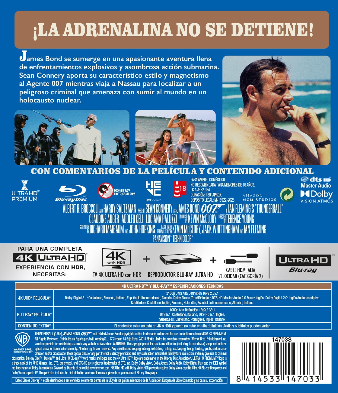 Operación Trueno (4K Ultra HD + Blu-Ray) 2