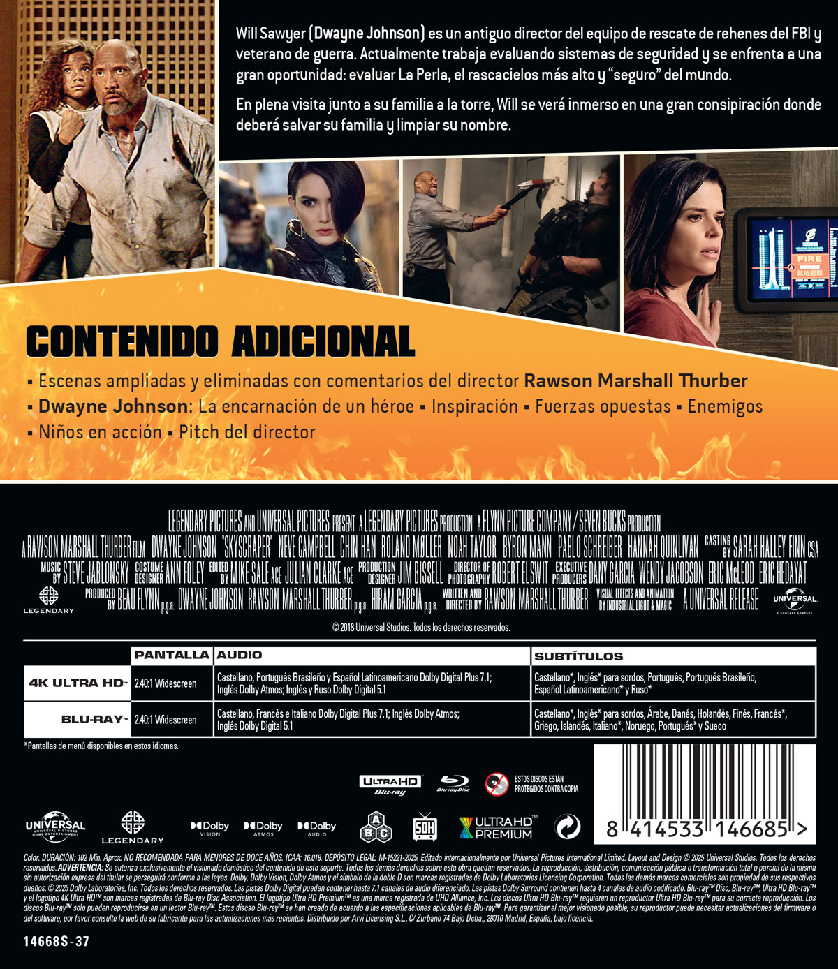 El rascacielos (4K Ultra HD + Blu-Ray) 2