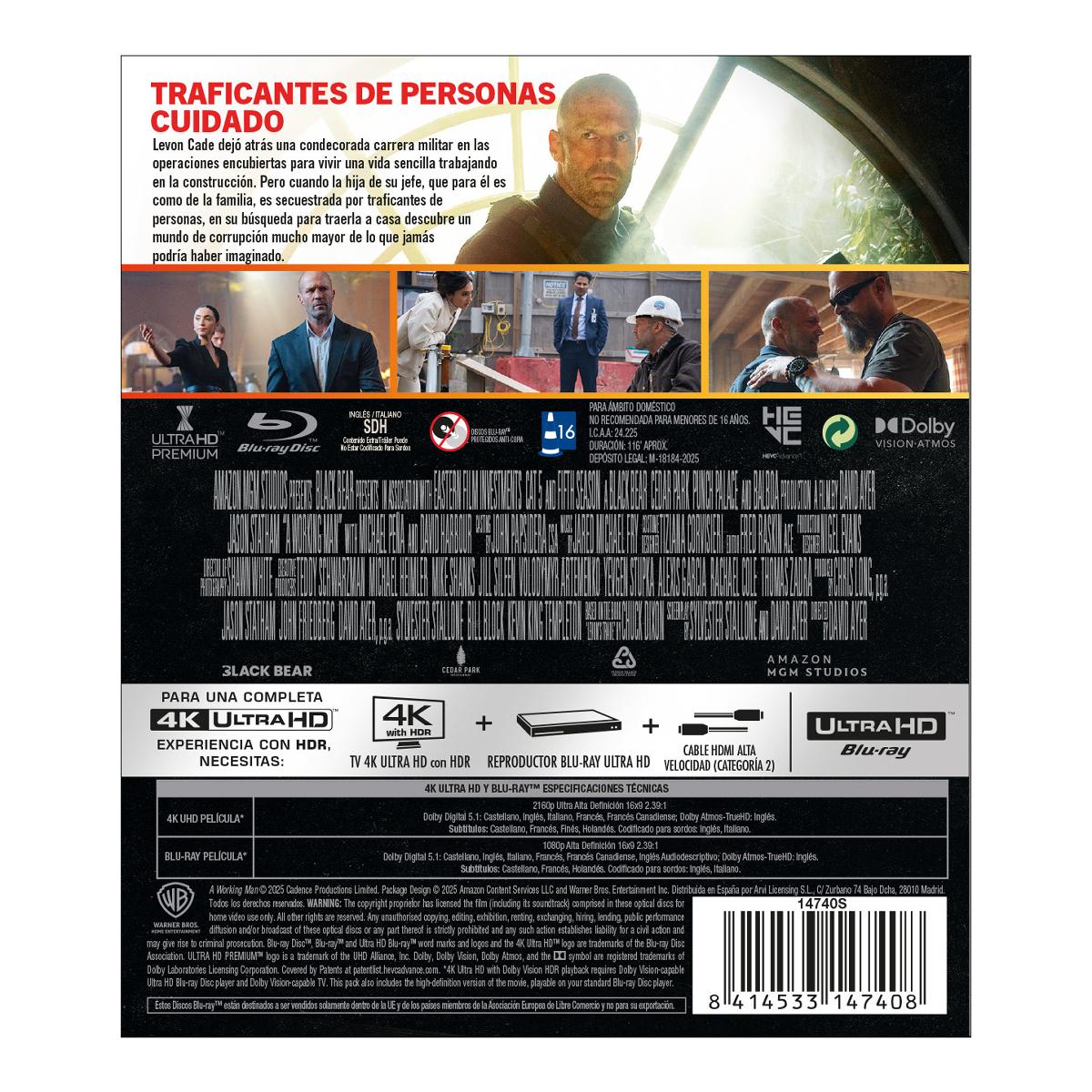 A Working Man (4K Ultra HD + Blu-Ray) 2