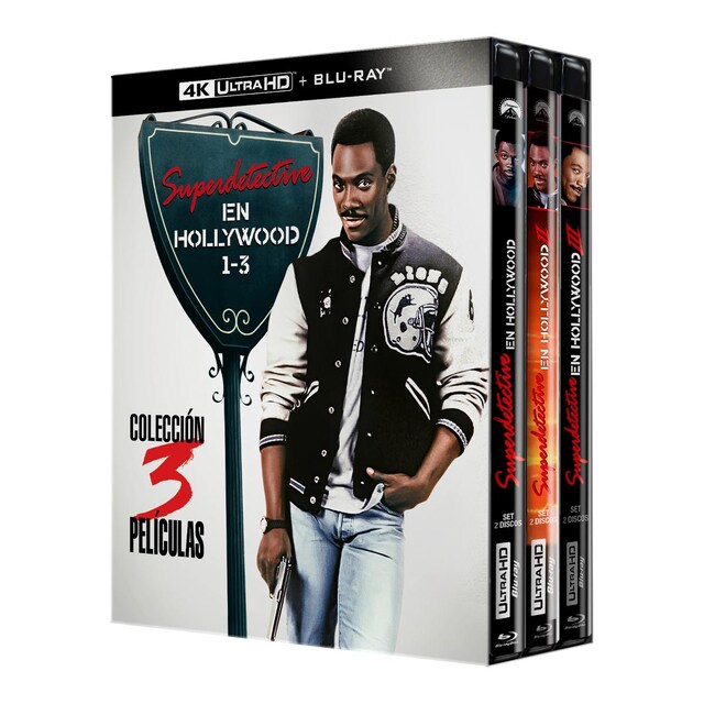 Imagen 0 de Superdetective en Hollywood: Colección 3 películas (4K Ultra HD + Blu-Ray)
