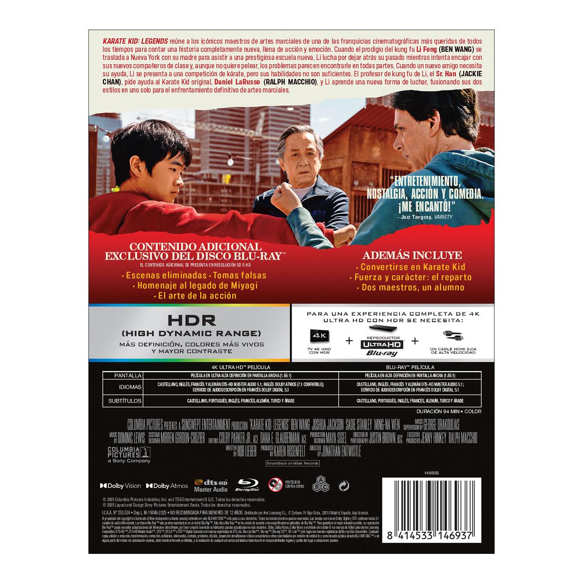 Karate Kid legends (Edición Metálica) (4K Ultra HD + Blu-Ray) 2
