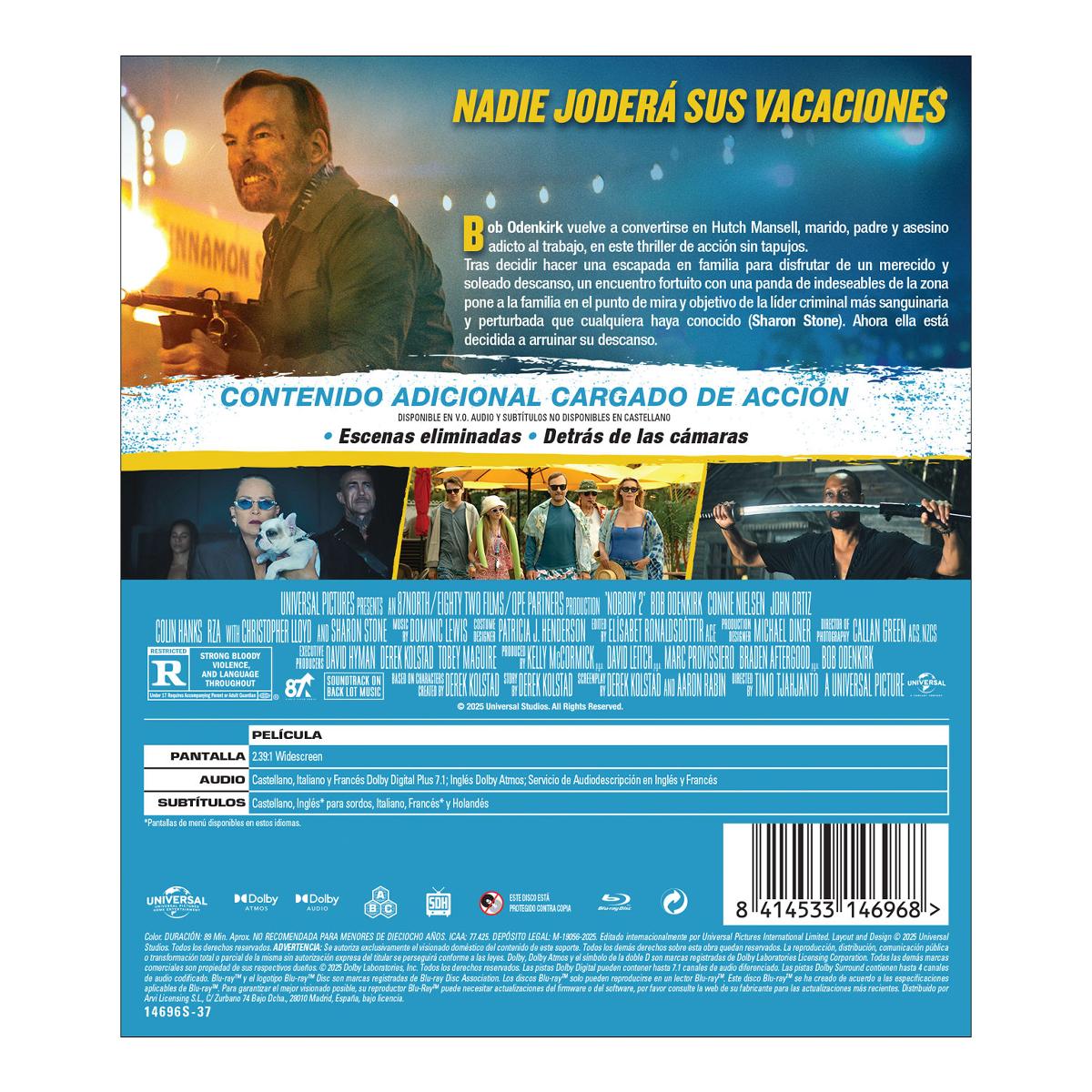 Nadie 2 (Blu-Ray) 2
