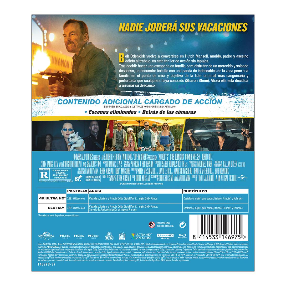 Nadie 2 (4K Ultra HD + Blu-Ray) 2